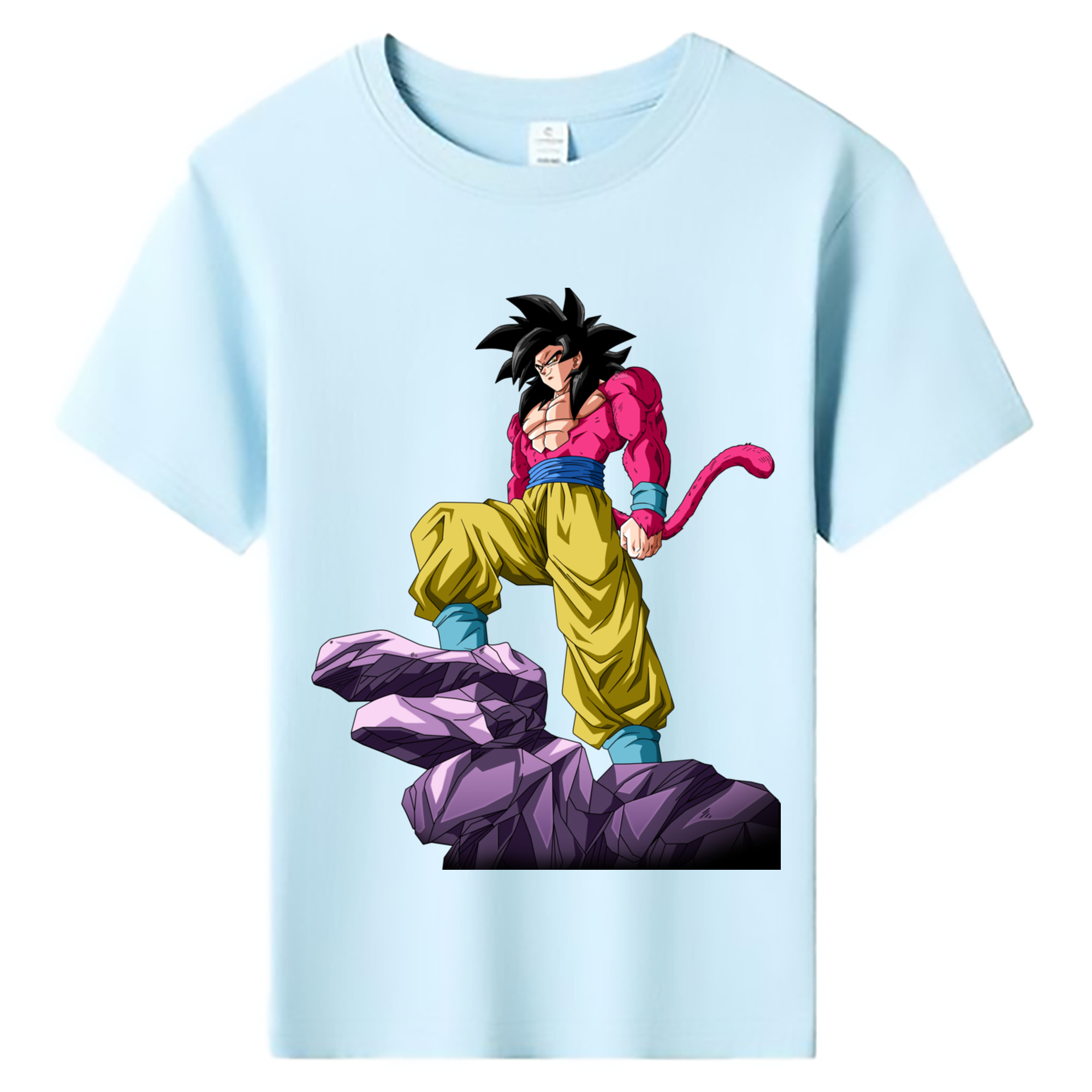 （画像用） ドラゴンボール 孫悟空（そん ごくう）Son Goku カカロット DRAGON BALL Kakarotto 綿100％キッズTシャツ（フロントプリント）